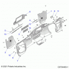 RZR PRO XP 4 (Z21R4E92AG/AS/BG/BS) Body, dash lower - z21r4e92ag  /  as  /  bg  /  bs...