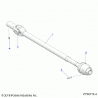 POLARIS GENERAL 1000 4P EPS EU (G20G4E99NG) Drive train, front prop shaft - g20g4e99ng (c70017...
