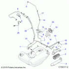 RZR XP TURBO S Body, fuel lines, evap - z20pal92bg  /  bp (c70031...