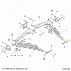 RZR XP TURBO S VELOCITY (Z20PAE92AC/BC) Suspension, rear control arms - z20pae92ac  /  bc ...