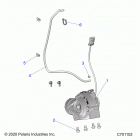 RANGER 570 CREW Drive train, front gearcase mounting - r21m4a57b1 ...
