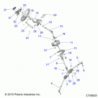 RANGER 1000XP  NSTR UL Steering, steering asm. - r20rry99a9  /  aa  /  af...