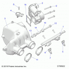 RANGER 1000 FULL SIZE (R21TAA99A1/A7/B1/B7) Engine, air intake manifold - r21taa99a1  /  a7  /...