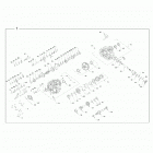 RZR XP 4 Drive train, main gearcase internals - z20n4m99al ...