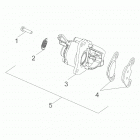 RZR 170 Brakes, caliper, rear - z20yav17b2  /  b4  /  n2  ...