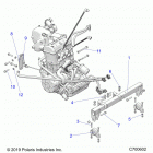 RANGER 1000 FULL SIZE (R21TAA99A1/A7/B1/B7) Engine, mounting - r21taa99a1  /  a7  /  b1  /  b7...