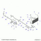 RZR XP 4 TURBO S Engine, cooling, aux. system - z20p4l92ag  /  ap  ...