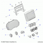 RANGER 1000XP CREW NSTR UL (R21RSZ99A9/AC/AP/AW/B9/BC/BP/BW) Electrical, dash instruments - r21rsz99a9  /  ac  ...