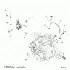 RANGER 1000 FULL SIZE (R21TAA99A1/A7/B1/B7) Drive train, main gearcase mounting - r21taa99a1  ...