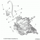 RANGER 570 CREW FULL SIZE Drive train, main gearcase mounting - r21cda57a1  ...