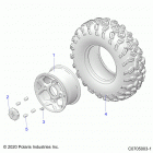 RZR 1000S4 Wheels, front - z20a4e99ah  /  bh  /  lh (c0705003...