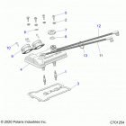 RANGER CREW 1000XP PS TX CA (R21RSF99AK) Engine, throttle body and valve cover - r21rsf99ak...