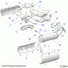 RANGER 1000 FULL SIZE (R21TAA99A1/A7/B1/B7) Engine, exhaust system - r21taa99a1  /  a7  /  b1 ...