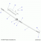 RZR 1000 XP4 (Z21N4E99AC/AK/BC/BK/K99AP/AG/BG/BP) Drive train, prop shaft - z21n4e99ac  /  ak  /  bc...