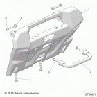 RANGER 1000 FS (R20TA_99A1/A7/B1/B7/A9/AM/AS/AZ/BM/BS/BZ) Accessory, front bumper - r20tae99a1  /  a7  /  a9...