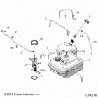 RANGER 1000 FULL SIZE (R21TAA99A1/A7/B1/B7) Body, fuel tank - r21taa99a1  /  a7 (c700756)