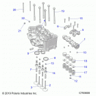 RANGER 1000 FULL SIZE (R21TAA99A1/A7/B1/B7) Engine, cylinder head and valves - r21taa99a1  /  ...