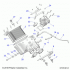 RZR XP TURBO 3PC Engine, air intake manifold - z20nae92al  /  ar (c...