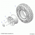 RZR PRO XP 4 (Z21R4C92AL/BL/D92AM/BM/E92AS/BS) Wheels, rear - z21r4c92al  /  bl  /  d92am  /  bm ...