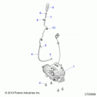 RZR XP1000 Drive train, front gearcase mounting - z20nar99az ...