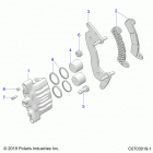 RZR PRO XP 4 Brakes, caliper, front - z20r4_92ac  /  bc  /  ae ...
