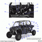 RZR 1000 XP4 (Z21N4E99AC/AK/BC/BK/K99AP/AG/BG/BP) Body, decals - z21n4k99ap  /  ag  /  bg  /  bp (90...