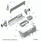 RANGER 1000 FULL SIZE (R21TAA99A1/A7/B1/B7) Body, rear closeoff, and fenders - r21taa99a1  /  ...