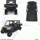 RANGER 1000 PS CREW (R21RSE99A9/AC/AP/AW/B9/BC/BP/BW) Body, decals - r21rse99a9  /  ac  /  ap  /  aw  / ...