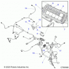 RANGER 570 CREW Electrical, wire harnesses - r21m4a57b1  /  b9  / ...