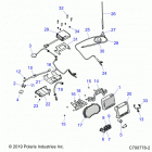 RZR XP 4 TURBO S Electrical, dash instruments and controls - z20p4l...