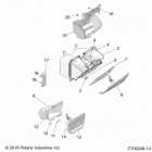 RZR XP Body, dash storage - z20nae99fc  /  e99nc  /  s99c...
