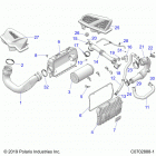 RZR PRO XP Engine, air intake system - z20ra_92ac  /  bc  /  ...