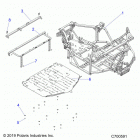 RANGER 1000 FULL SIZE (R21TAA99A1/A7/B1/B7) Chassis, main frame - r21taa99a1  /  a7  /  b1  / ...