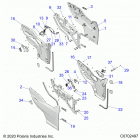 POL GEN 1000 DLX ABS EPS EU TR ZUG  (G20GAE99F2/EFS/BFM/BCM/SFS/SC2) Body, doors - g20gae99f2  /  efs  /  bfm  /  bcm  ...