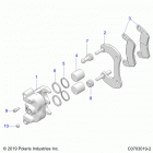 RZR PRO XP 4 Brakes, caliper, rear - z20r4_92ac  /  bc  /  ae  ...