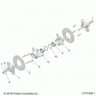 RZR XP TURBO 3PC Suspension, front carrier and hub - z20nae92kl (c7...