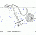 RANGER 1000XP PS MUD (R21RRM99AG) Drive train, secondary clutch - r21rrm99ag (c70116...