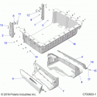 POLARIS GENERAL 1000 DLX OPT1 (G20GXJ99AP/AG/BP/BG) Body, box - g20gxj99ap  /  ag  /  bp  /  bg (c7008...