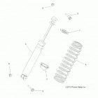 RANGER 1000 FULL SIZE (R21TAA99A1/A7/B1/B7) Suspension, rear shock - r21taa99a1  /  a7  /  b1 ...