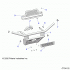 RANGER 570 CREW FULL SIZE Body, front bumper - r21cda57a1  /  b1 (c701122)