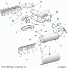 RANGER 1000 PS CREW  (R21T6A99A1/B1) Engine, exhaust system - r21t6a99a1  /  b1 (c70060...