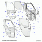 RANGER 1000XP  NSTR UL Body, full power door  /  wndw - r20rry99a9  /  aa...