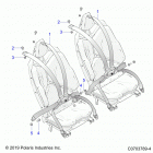 RZR PRO XP 4 Body, seat belt mounting, rear, premium  /  deluxe...