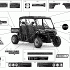 007 - Defender MAX HD10 - Except XMR - North America 09- decals - lone star edition