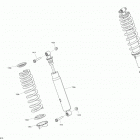 003 - Commander MAX 800R EFI - North America 08- rear shock - dps