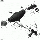 003 - Commander MAX 800R EFI - North America 02- air intake manifold and throttle body - 800r e...