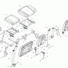 009 - Defender MAX HD10 - CAB - North America 09- seat - front section - cab