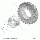 RANGER 902D EU/TRACTOR Wheels, front - r20rred4f1  /  n1  /  sd4c1 (c7005...