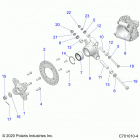 RZR Suspension, rear carrier - z20ase99ah  /  lh  /  b...