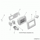 RZR 1000S 60 INCH EPS TRACTOR Electrical, dash instruments and controls - z20ass...